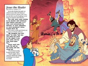 Jesus Coloring Book - Jesus Healer